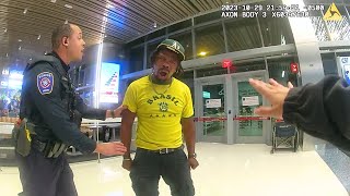 Man Goes Absolutely Ballistic At The Airport [upl. by Aikcir]