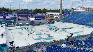 CLASSIFICATÓRIAS SKATE PARK MASCULINO OLIMPÍADAS 2024 AO VIVO  ESCALADA E BRASIL NA VELA [upl. by Aleiram]