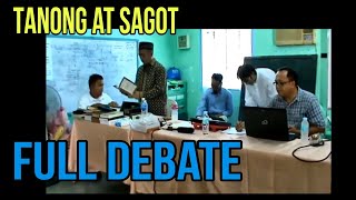 DEBATE  Rashid Indasan vs Ronald Obidos  FULL VIDEO [upl. by Erwin]