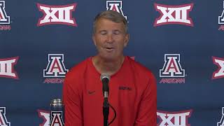 Arizona Football Media Luncheon  Head Coach Brent Brennan [upl. by Gord478]