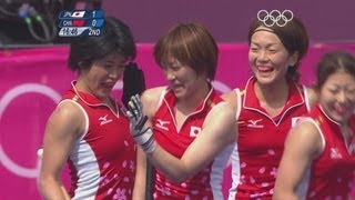 Womens Hockey Pool A  JPN v CHN  London 2012 Olympics [upl. by Steinway]