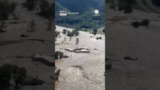 Hospital Surrounded by Floodwaters in Tennessee [upl. by Derraj]