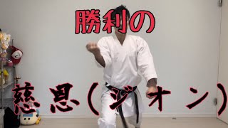 【空手形練習】慈恩ジオン・じおん 松濤館流 KARATEkata KARATEtraining KARATEpractice shotokan jion [upl. by Eniamor]