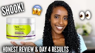 I TRIED THE NEW DEVACURL SUPER STRETCH CURL ELONGATOR  HONEST REVIEW amp WASH N GO  Lydia Tefera [upl. by Isabelle]