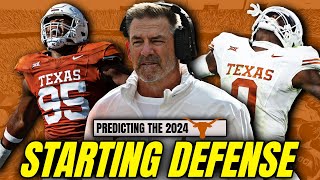 Who Starts on Defense in 2024  Texas Longhorns  OTF [upl. by Aitropal]