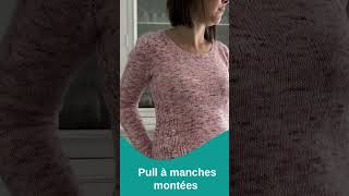 Arabis  pull au tricot pour femme  Dentelle et torsades  Maloraé Designs [upl. by Frey256]