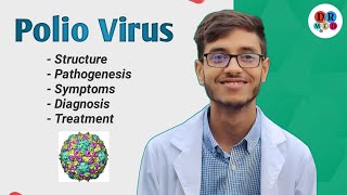 Poliomyelitis  Polio Virus  Virology  Microbiology bangla lecture [upl. by Neb]