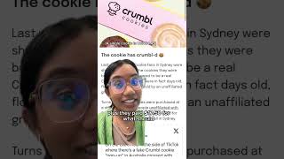 Crumbl Cookie Announce Official Store in Aus After Fake Sydney Popup [upl. by Suciram]