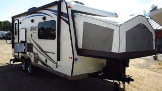 Sold HaylettRVcom  20155 Rockwood Roo 21DK Hybrid Ultralite Travel Trailer in Coldwater MI [upl. by Dalury]