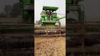 Hira 985 Combine Harvester 💯 gaganyadav youtubeshorts videos combineharvester shortvideo song [upl. by Anairotciv]