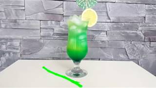 Greeny Cocktail  Rezept  alkoholfreier Cocktail zum selber machen [upl. by Mirilla]