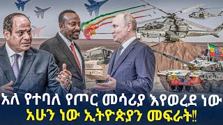 አለ የተባለ የጦር መሳሪያ እየወረደ ነውአሁን ነው ኢትዮጵያን መፍራት [upl. by Adiasteb702]