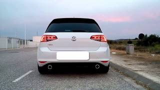 VW GOLF MK7 GTI stock exhaust sound [upl. by Aurita]