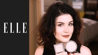 Comment appliquer son highlighter avec AllyFantaisies┃ELLE Beauté [upl. by Llorre]