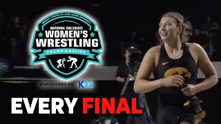 2024 National Collegiate Womens Wrestling Championship Finals [upl. by Tellford894]