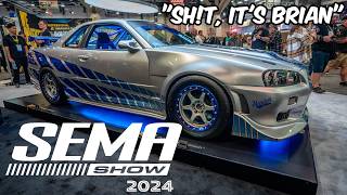 2024 SEMA Show 4K Ultra HD  featuring all the best builds from Central Hall on opening day [upl. by Nolad462]