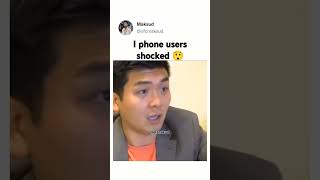 I phone users shockediphone vs sumsungshorts comedy trending iphone samsung iphonevssamsung [upl. by Freeland522]