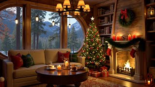 quotWarm Winter Vibes 🎄 Christmas Jazz 2025 amp Fireplace Sounds for Relaxing Spacequot [upl. by Lapham]