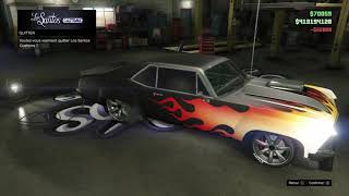 CUSTOMISATION DE LA DECLASSE VAMOS GTA5 ONLINE 1 46 PS4 [upl. by Ycram870]