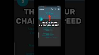 Ampere app  How to use ampere app  How to check charger speed shorts [upl. by Merell]