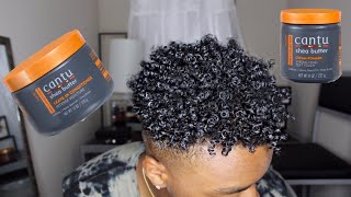 GET CURLY HAIR FOR BLACK MEN FT CANTU FOR MEN [upl. by Jahncke]