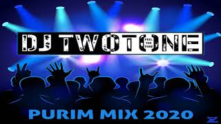 DJ TwoTone  Purim Mix 2020  פורים מיקס תשפ [upl. by Azeel]