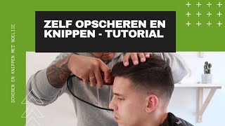 HOE MOET JE OPSCHEREN EN KNIPPEN TUTORIAL [upl. by Doll]