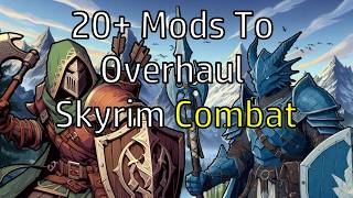 Skyrim Mods to Create a Tactical Combat RPG Experience  Console Compatible [upl. by Vail397]