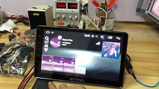 Joying Digital Radio Brodcast Tunner External DAB Receiver in Android Car stereo Test [upl. by Noma]