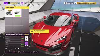 Forza Horizon 5 W Motors Lykan HyperSport Gameplay [upl. by Jania56]