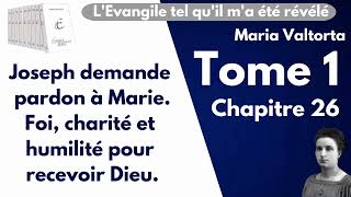 Maria Valtorta  Tome 1 chapitre 26  LEvangile tel quil ma été révélé [upl. by Siana228]