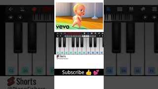 Baby Boss Dance Monkey Easy Piano Tune shorts [upl. by Harmony886]