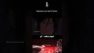 Sebastian from black butler  anime badass moment edit shorts [upl. by Nitsreik954]