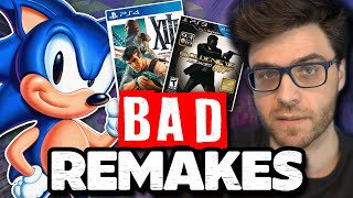 Bad Video Game Remakes and Remasters [upl. by Nosdivad]