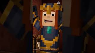 Jesse amp Petra Minecraft Story Mode short [upl. by Leelahk]