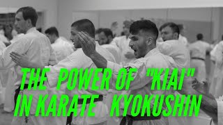 KYOKUSHIN Karate  The power of quotKIAIquot in the dojo👊 [upl. by Clancy]