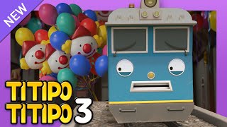 TITIPO S3 EP11 A strange house l Train Cartoons For Kids  Titipo the Little Train [upl. by Nilhsa]