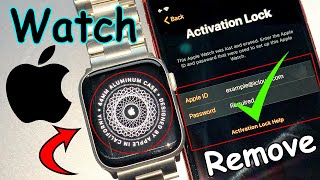 Remove activation lock🆗 apple watch all series without previous owner✅ any watchOS 2024 [upl. by Yrelle813]