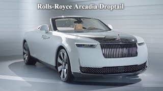 Новый Rolls Royce Arcadia Droptail Третий шедевр из четырёх автомобилей сделанных под заказ [upl. by Som379]