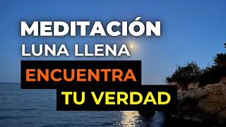 MEDITACIÓN GUIADA PARA LA LUNA LLENA DEL 23 de mayo de 2024  LUNA DE LAS FLORES [upl. by Lalla]