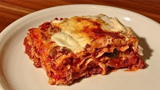 Lasagne Bolognese selber machen  selbst gemachte Bolognese Sauce amp Bechamel SauceLasagna Bolognese [upl. by Stauder]