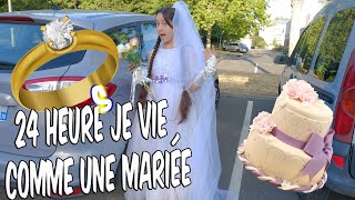 24 HEURES JE VIE COMME UNE MARIÉE CHALLENGE 2020 MLLE SABINA [upl. by Perrins]