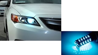 New iJDMTOY ICE BLUE LED Daytime Running Light Fog Lamp Bulb [upl. by Ysied]