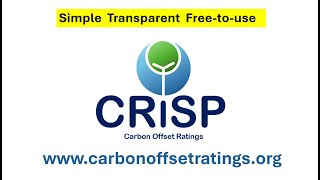 Carbon Ratings Insight Platform CRISP [upl. by Gnilyarg]