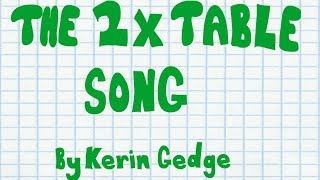 The 2x Table Song [upl. by Bethany]