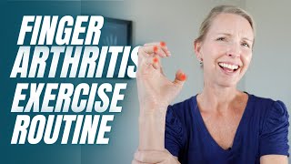 Finger Arthritis Exercises Real Time Follow Along Routine [upl. by Aina831]