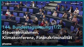 144 Sitzung des Deutschen Bundestages [upl. by Gromme307]