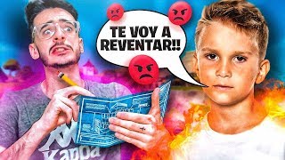 Un niño de 10 años me reta a 1v1 en directo [upl. by Chaddie]