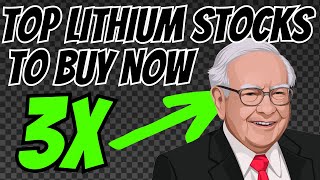 BEST LITHIUM STOCKS TO BUY NOW  October 2023 ALB LTHM PLL [upl. by Therron926]