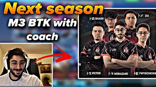 MobaZane reply viewers request to bring back M3 BTK with coach next season [upl. by Hutchison321]